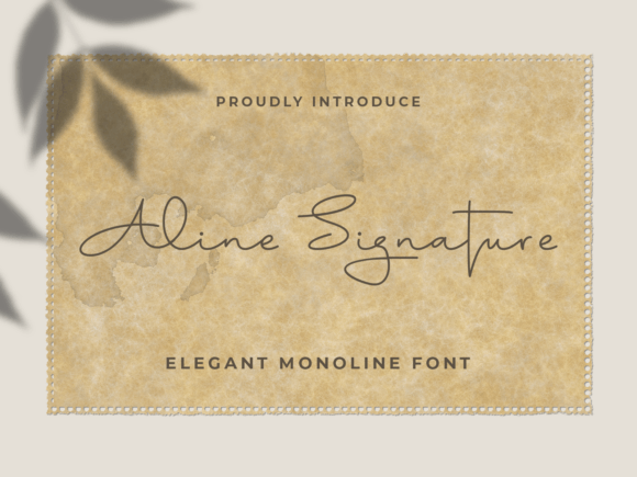 Aline Signature: The Handwritten Font for Authentic Branding