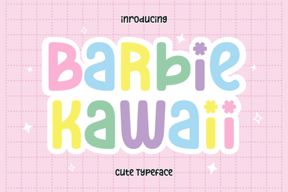 Barbie Kawaii: The Playful Font for Cheerful Branding