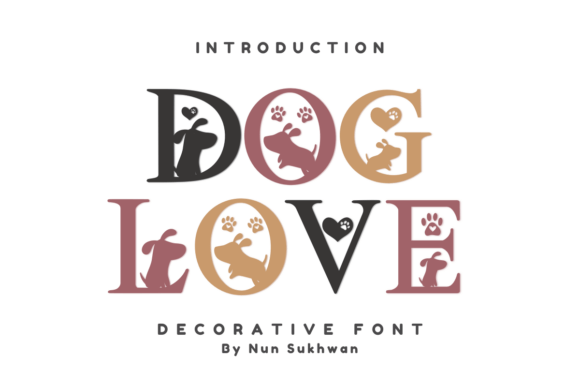 Dog Love: A Playful Typeface for Creative Projects