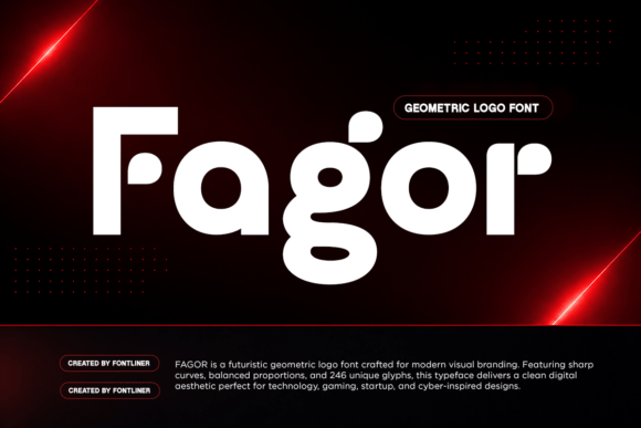 Fagor: A Modern Typeface for Tech and Cyberpunk Branding