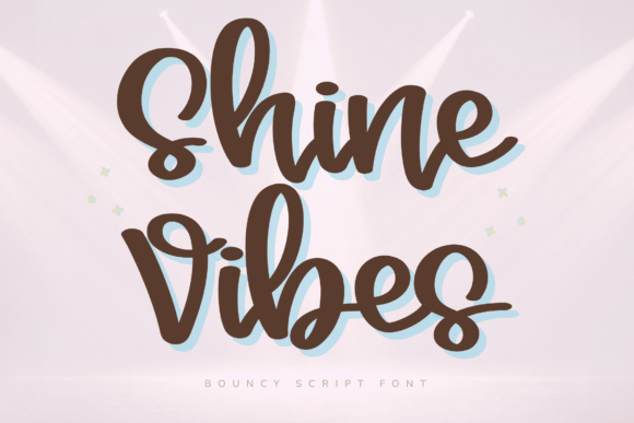 Give Your Projects a Lift with the Shine Vibes Typeface