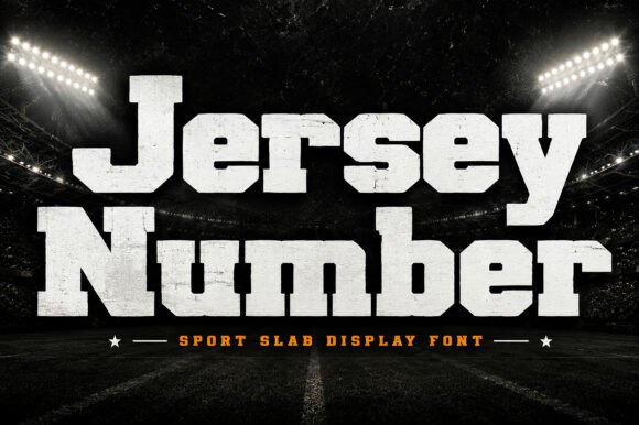 Jersey Number: The Typeface That Captures the Spirit of Competition