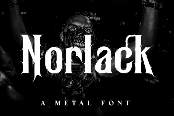 Norlack: The Aggressive Blackletter Font for Bold Branding