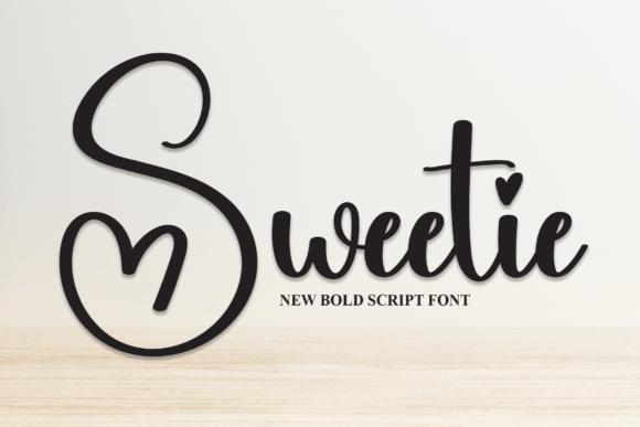 Sweetie: The Font with Heart Tails That Brings Romance to Design