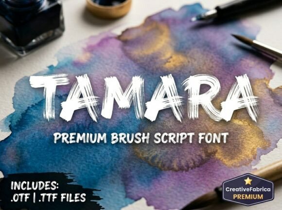 Tamara: A Font That Commands Attention