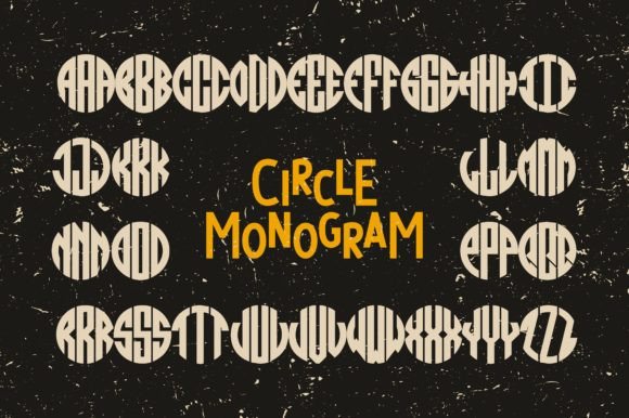 The Art of the Circle: Why This Monogram Font Feels So Personal