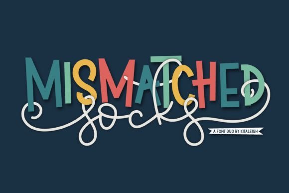 Why Mismatched Socks is the Whimsical Font Duo Your Brand Needs
