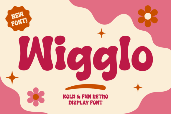 Wigglo: A Retro Font That Brings Playful Energy to Your Projects