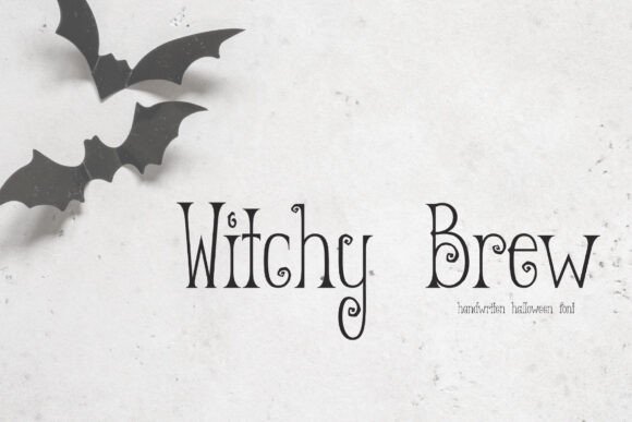 Witchy Brew: A Typeface That Weaves Magic into Every Letter
