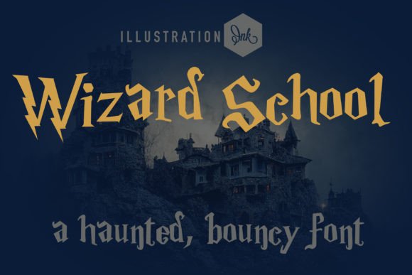 Wizard School: A Lightning-Infused Serif for Creative Brands