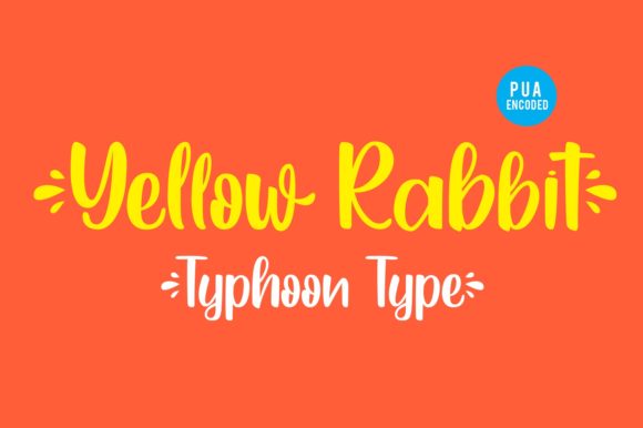 Yellow Rabbit: The Handwritten Font That Feels Like a Warm Hug